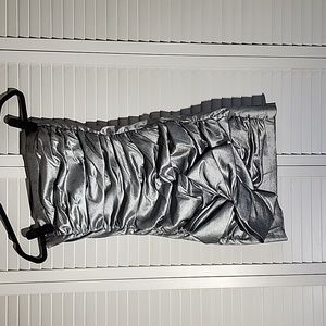 Jessica McClintock Metalic mini dress